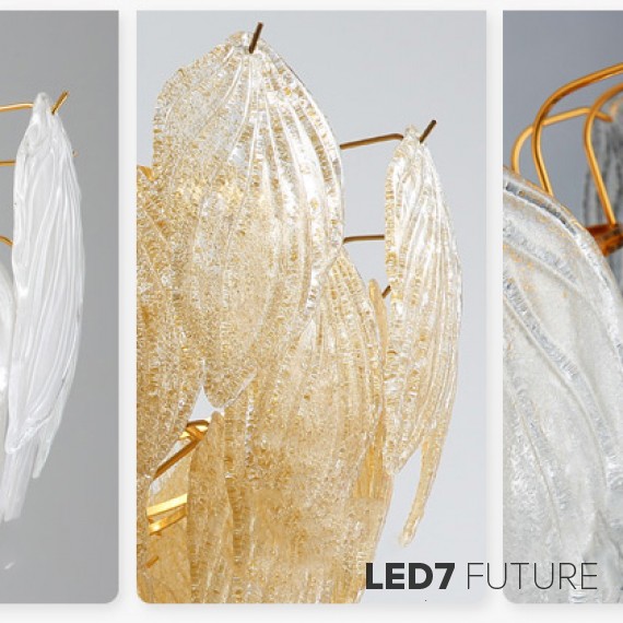 Loft Industry Modern - Feathers Queen Chandelier